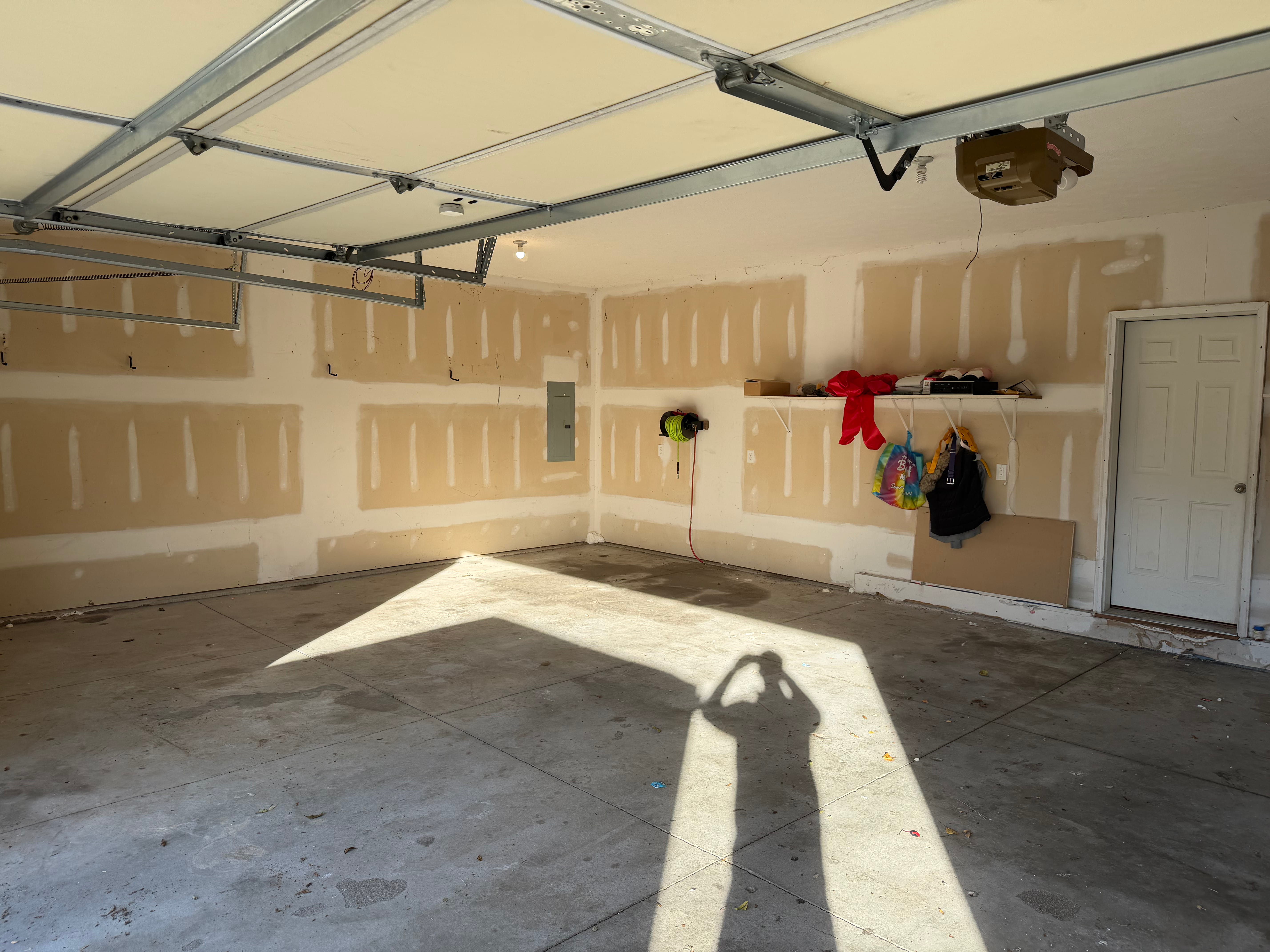 After property cleanout — completely emptied and clean
