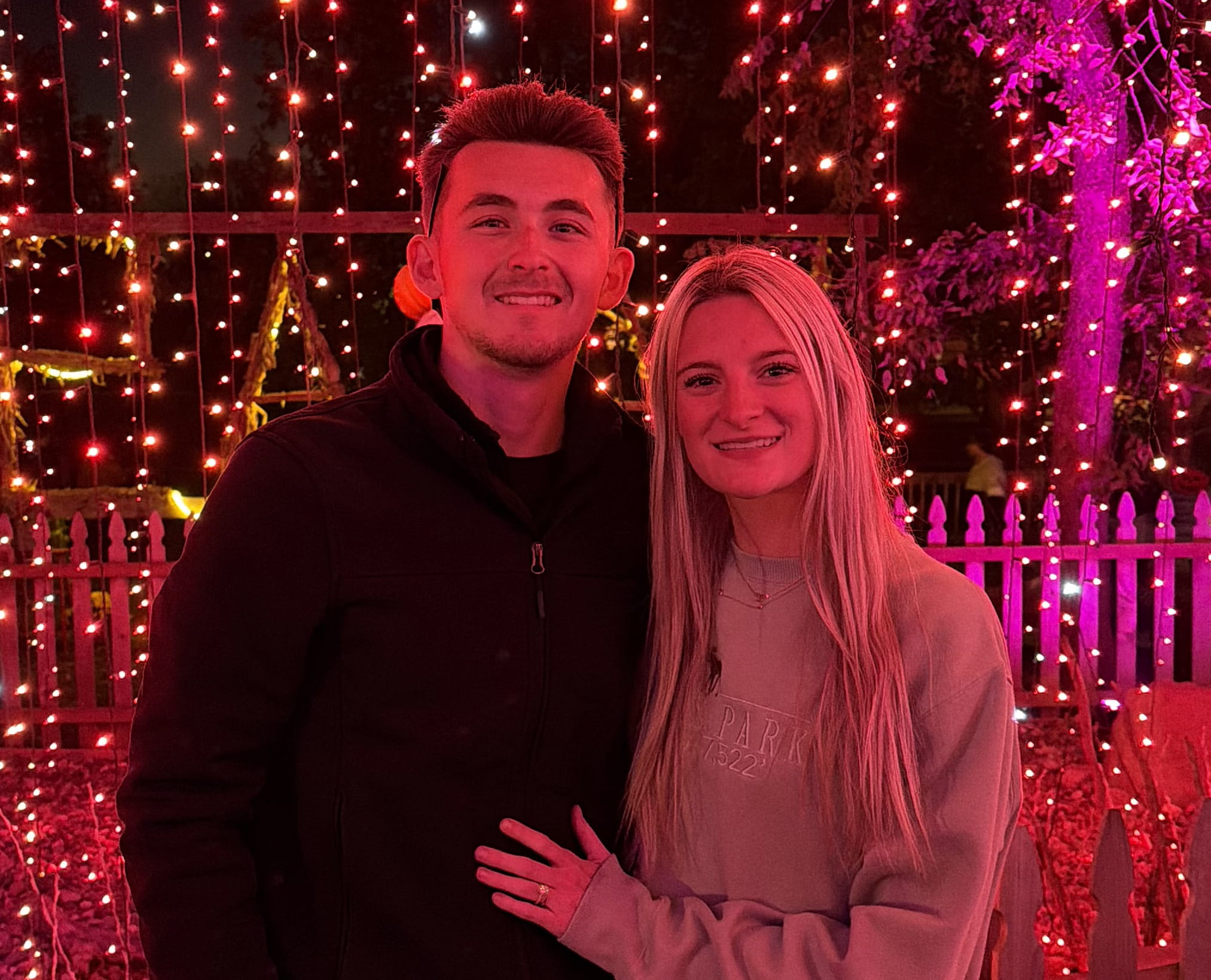Keagan and Ashley at a local Omaha community event
