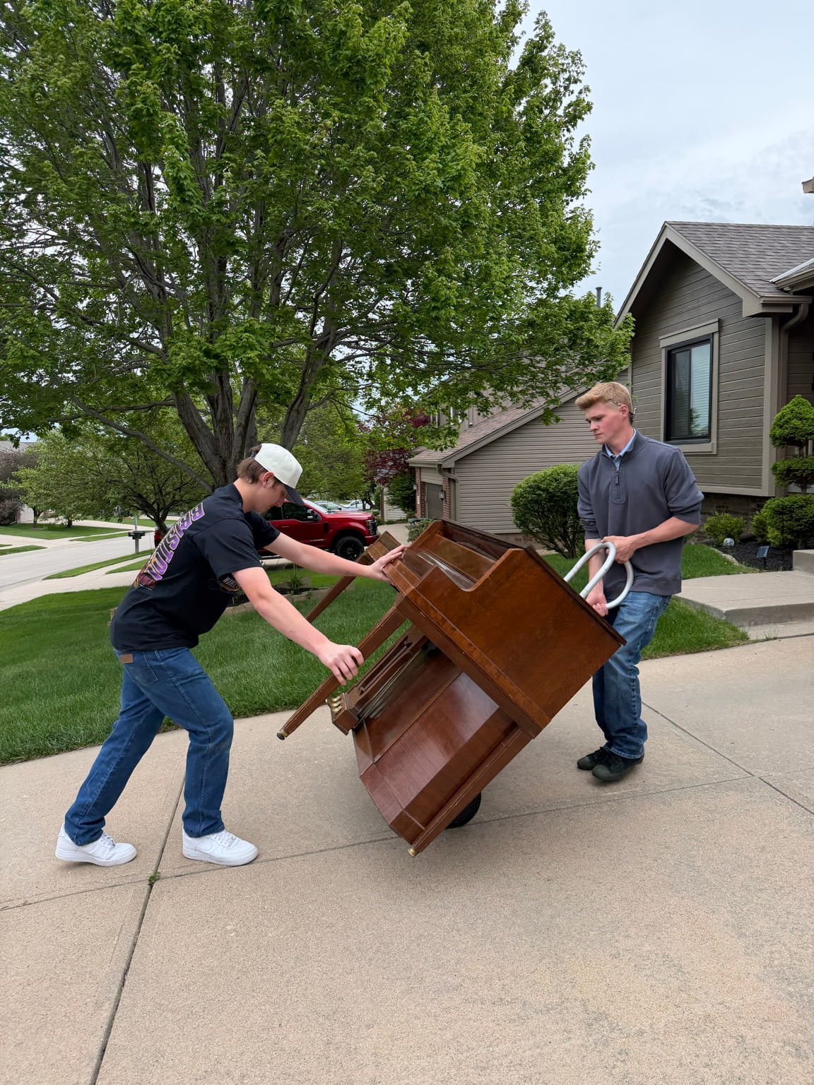 Piano removal — heavy item hauling in Omaha, NE